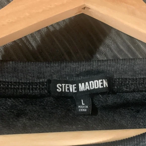 Steve Madden Charcoal Hoodie - Picture 3 of 3